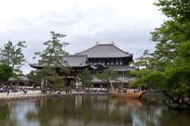 The Tōdai-ji temple complex in Nara, Japan